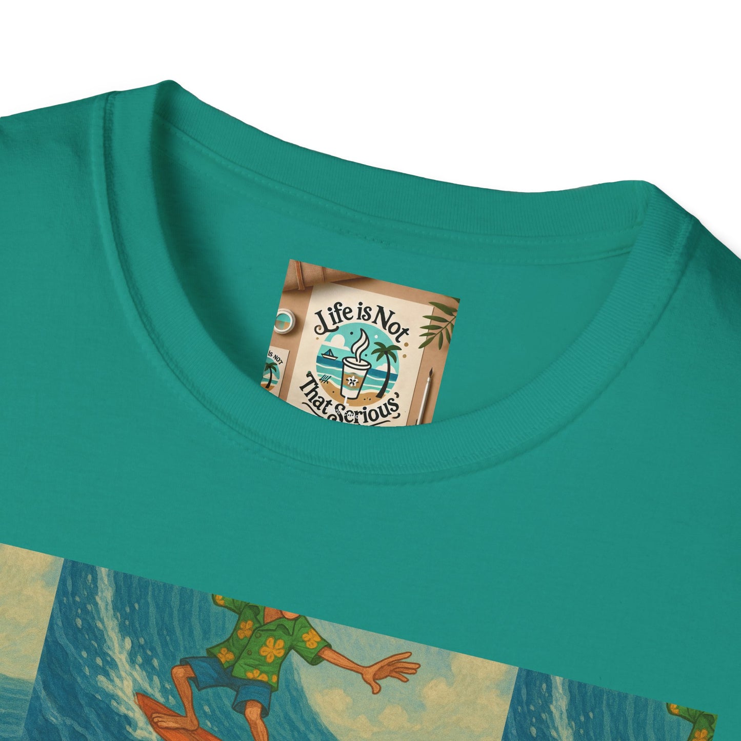 Surf Pattern T-Shirt