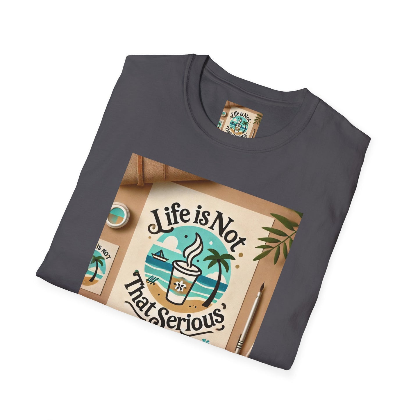 Casual Branded T-Shirt - Relax and Stress Free Lifestyle Inspiration