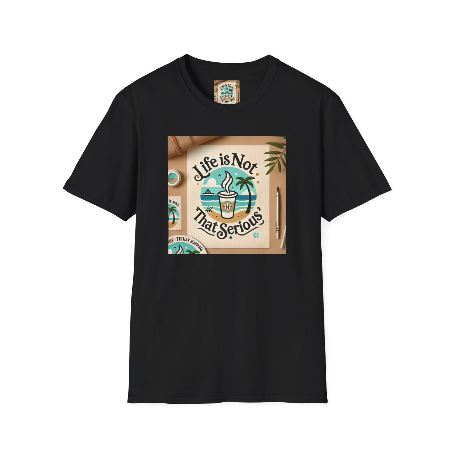 Casual Branded T-Shirt - Relax and Stress Free Lifestyle Inspiration