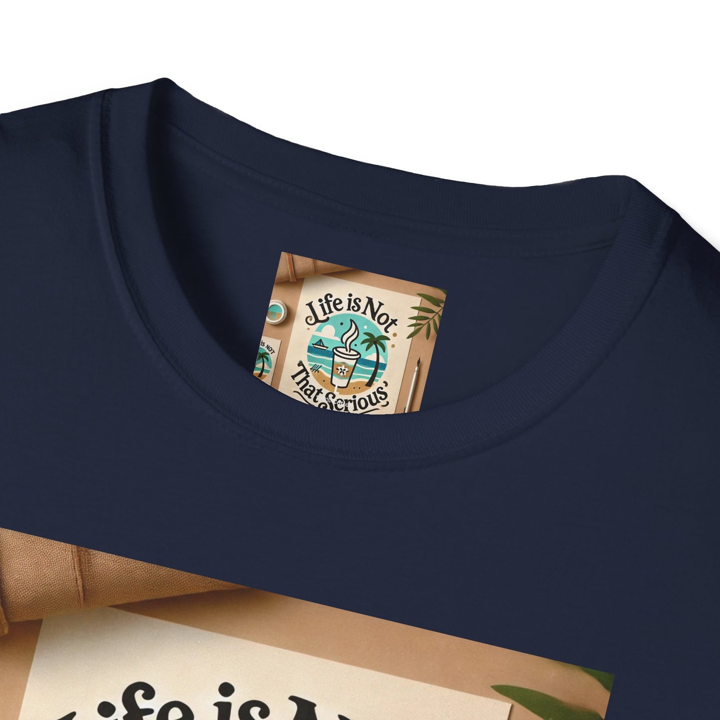 Casual Branded T-Shirt - Relax and Stress Free Lifestyle Inspiration