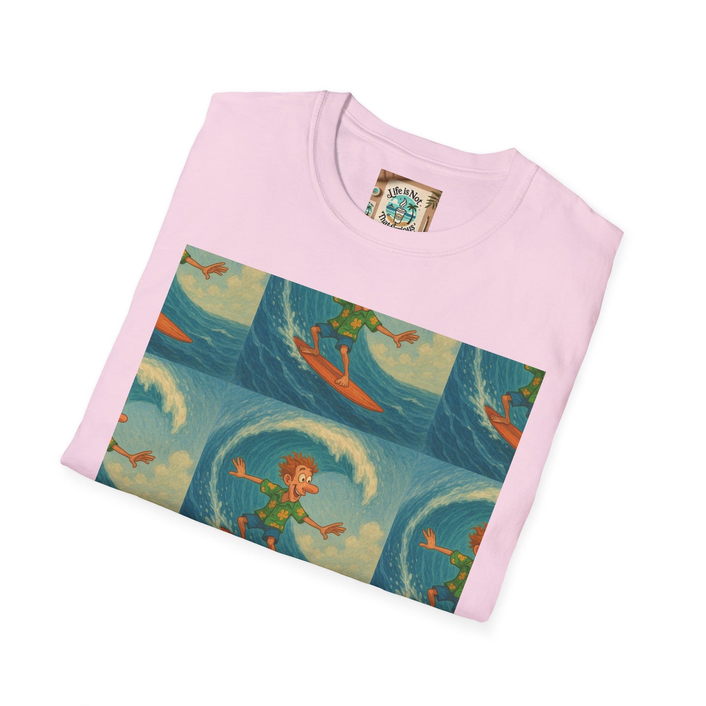 Surf Pattern T-Shirt