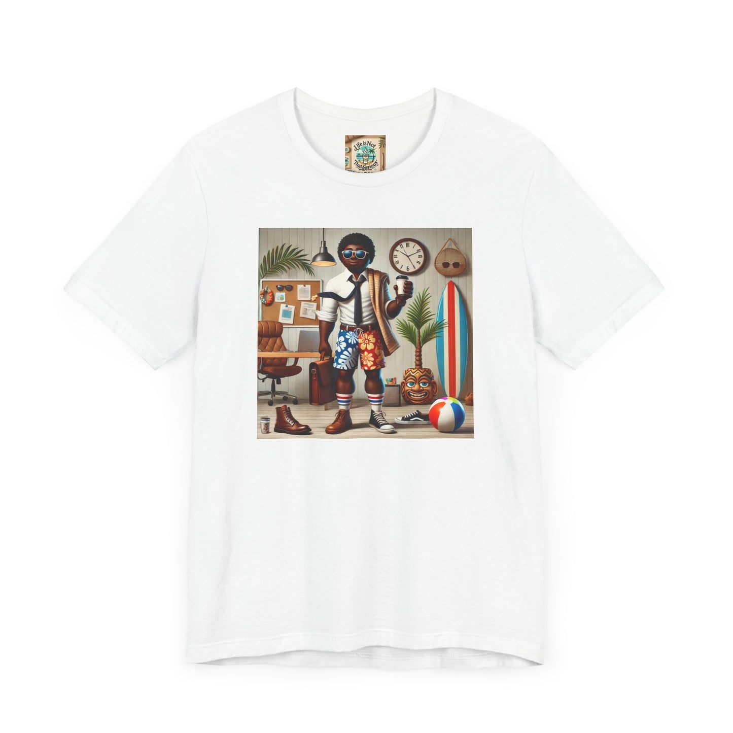 Whimsical Guy Unisex Tee - Weekend & Work