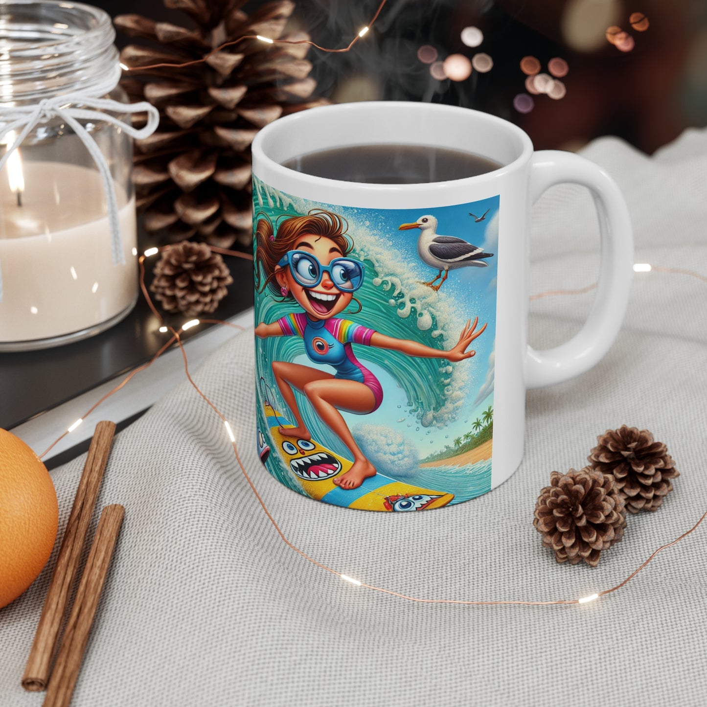 Ceramic Coffee Cups, 11oz, 15oz