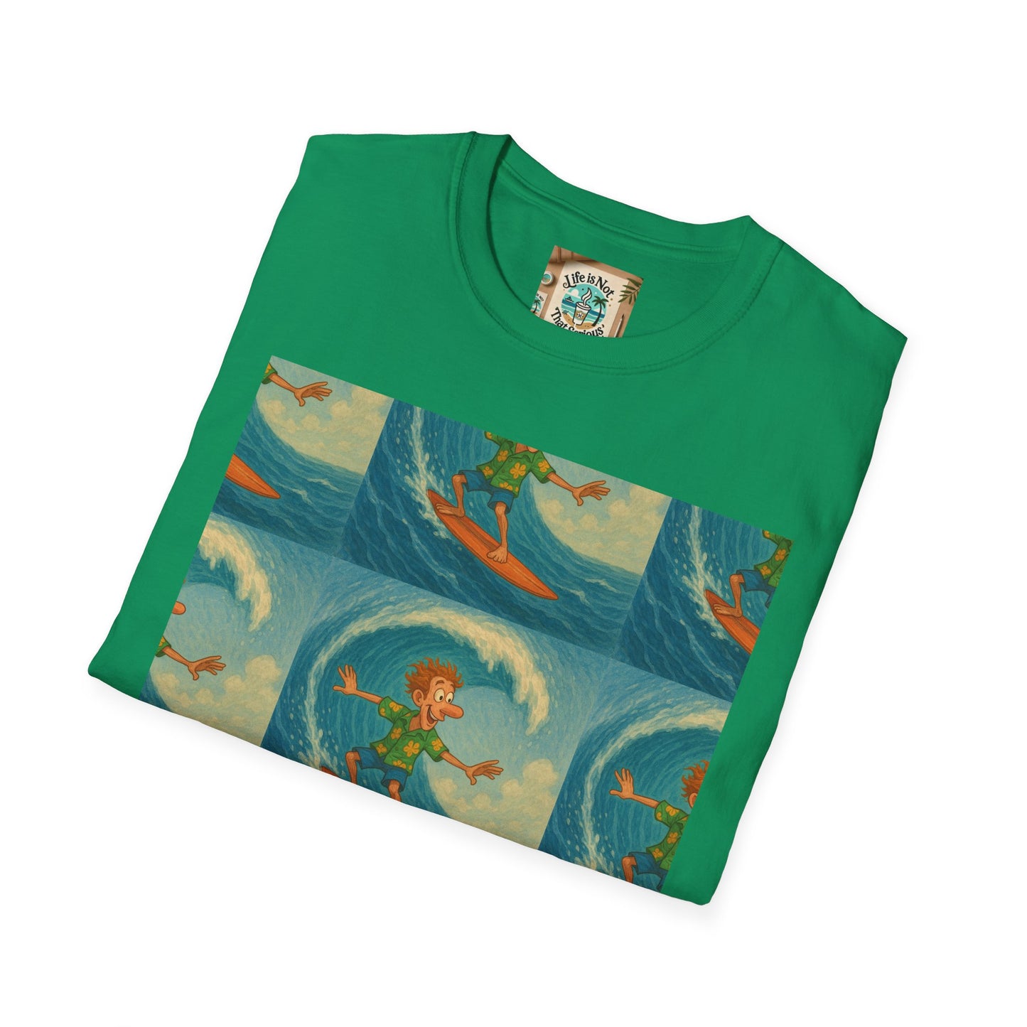 Surf Pattern T-Shirt