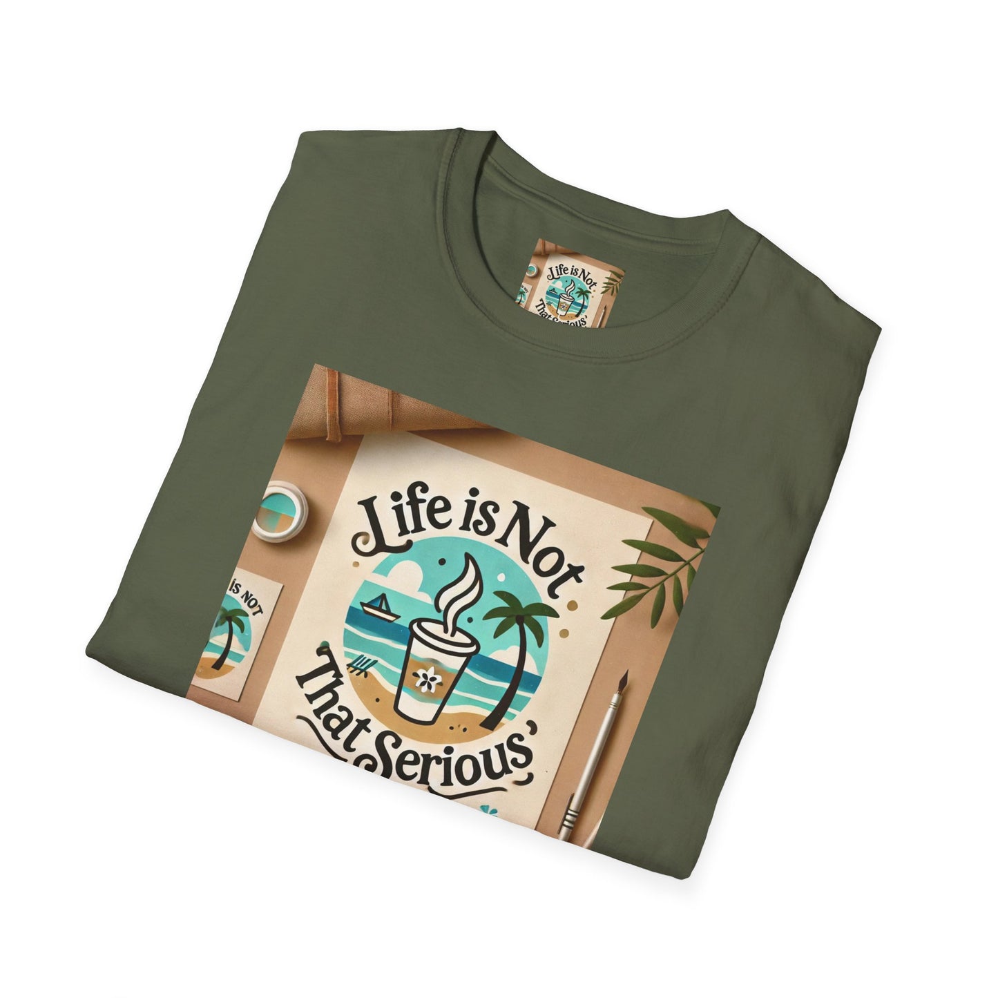 Casual Branded T-Shirt - Relax and Stress Free Lifestyle Inspiration