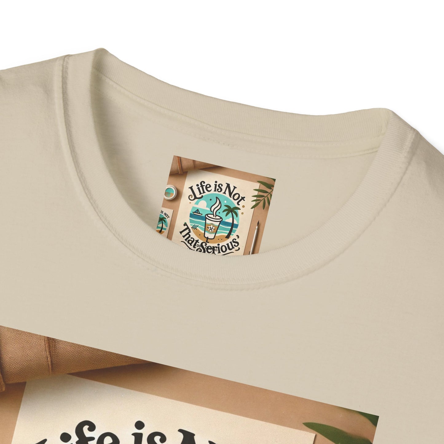 Casual Branded T-Shirt - Relax and Stress Free Lifestyle Inspiration