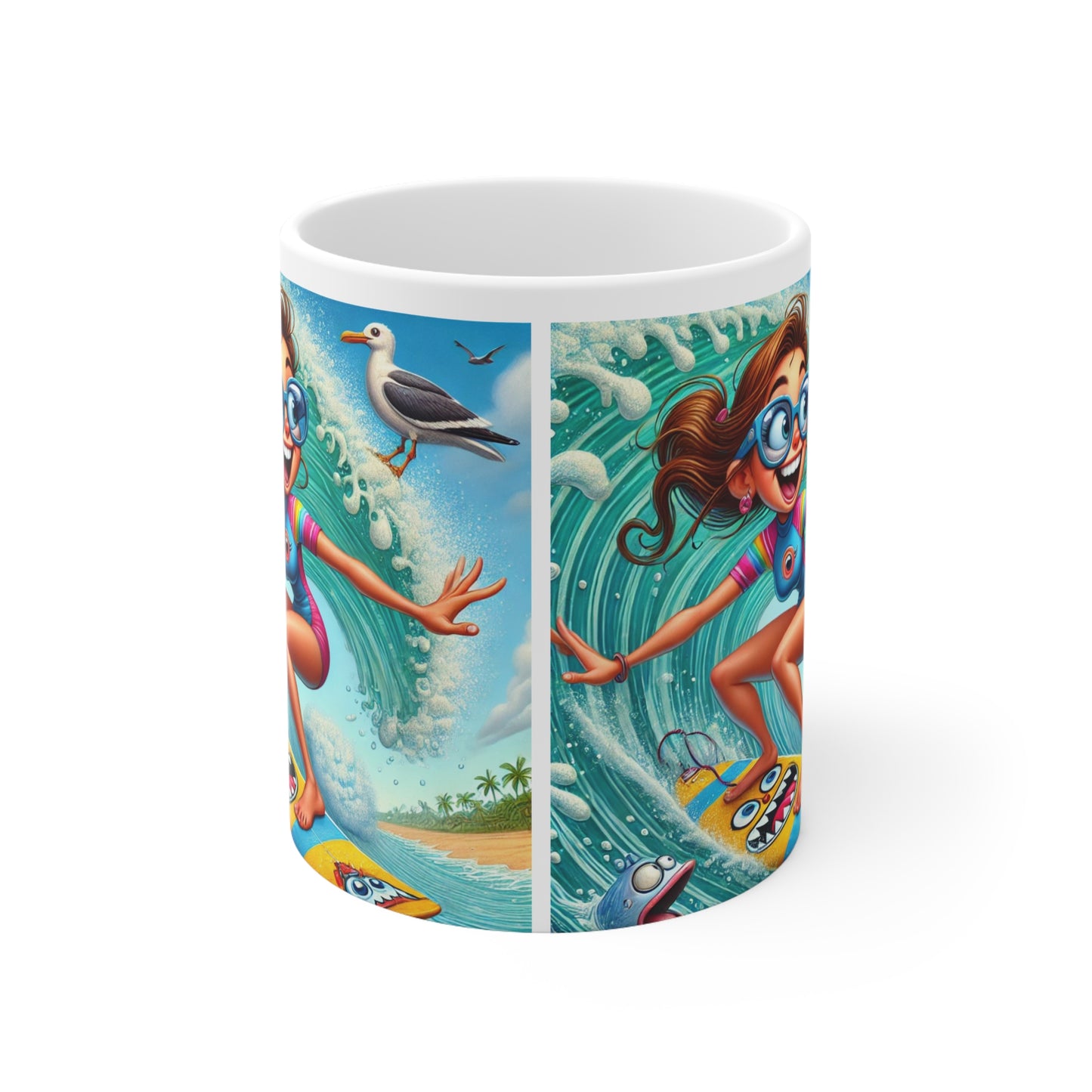 Ceramic Coffee Cups, 11oz, 15oz