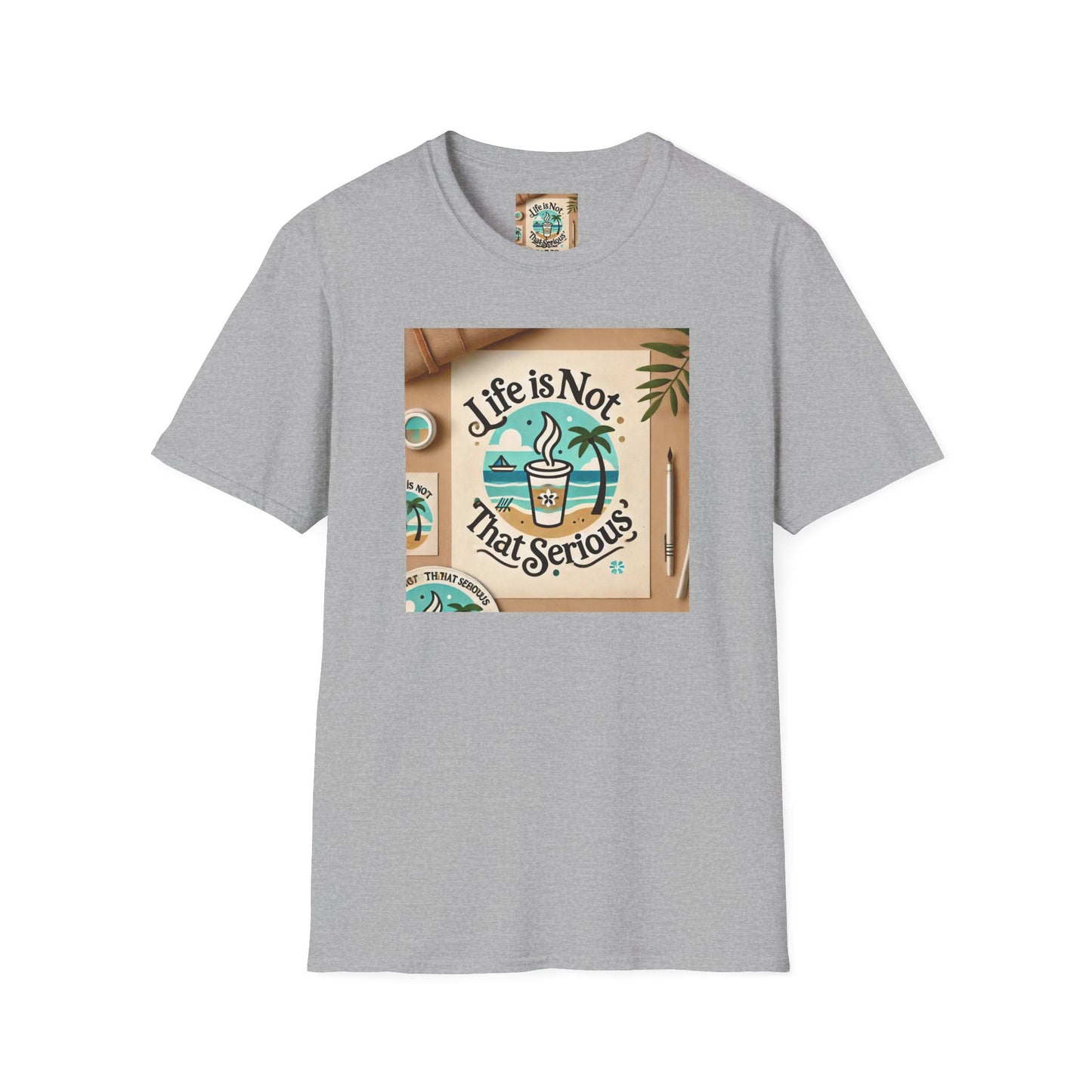 Casual Branded T-Shirt - Relax and Stress Free Lifestyle Inspiration