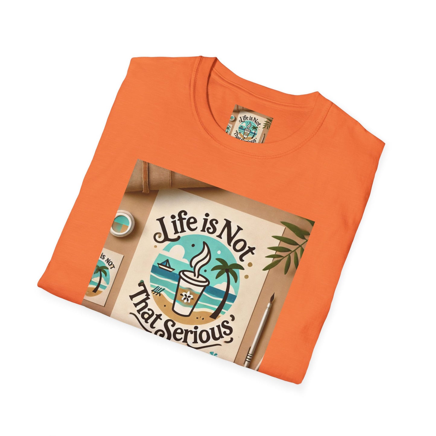 Casual Branded T-Shirt - Relax and Stress Free Lifestyle Inspiration