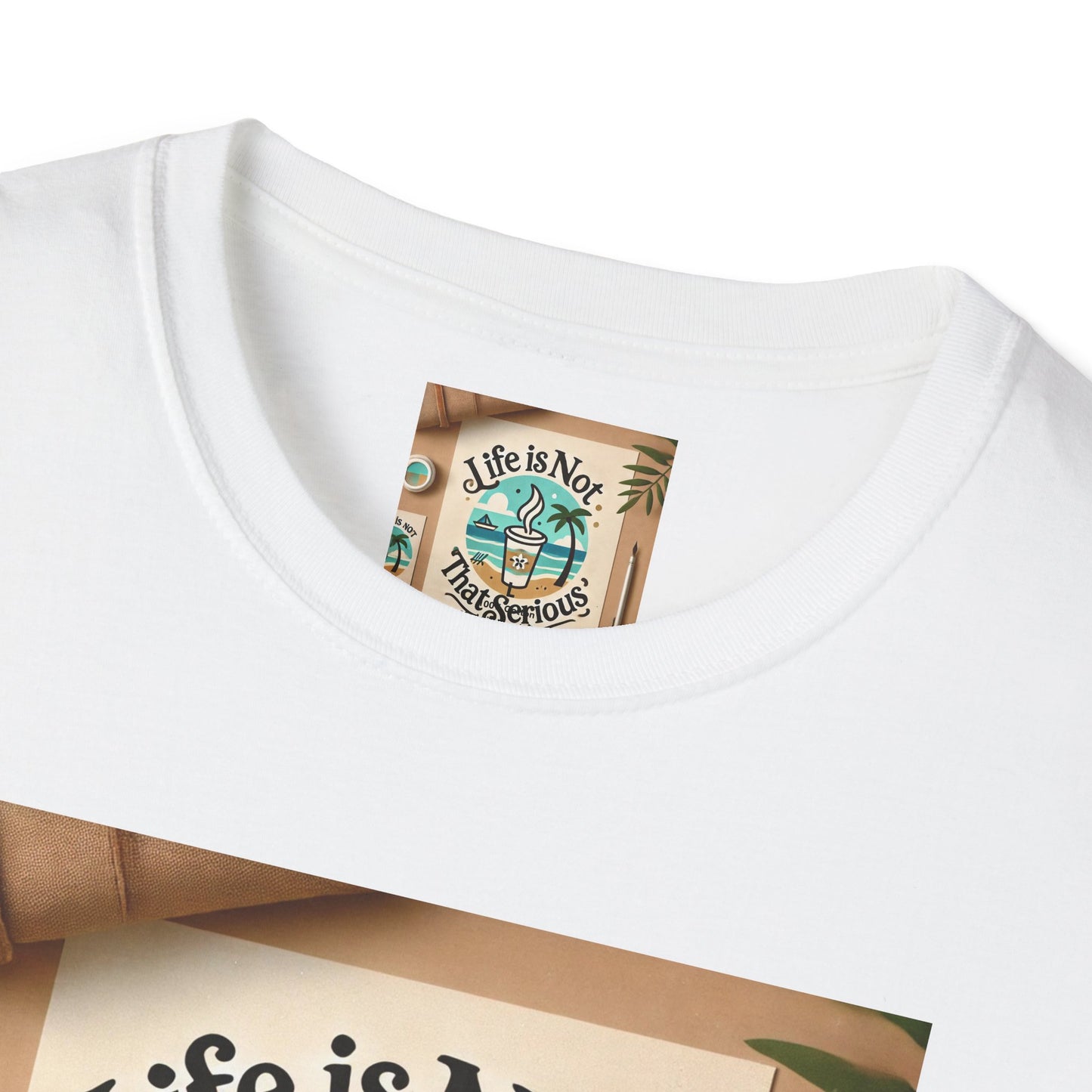 Casual Branded T-Shirt - Relax and Stress Free Lifestyle Inspiration