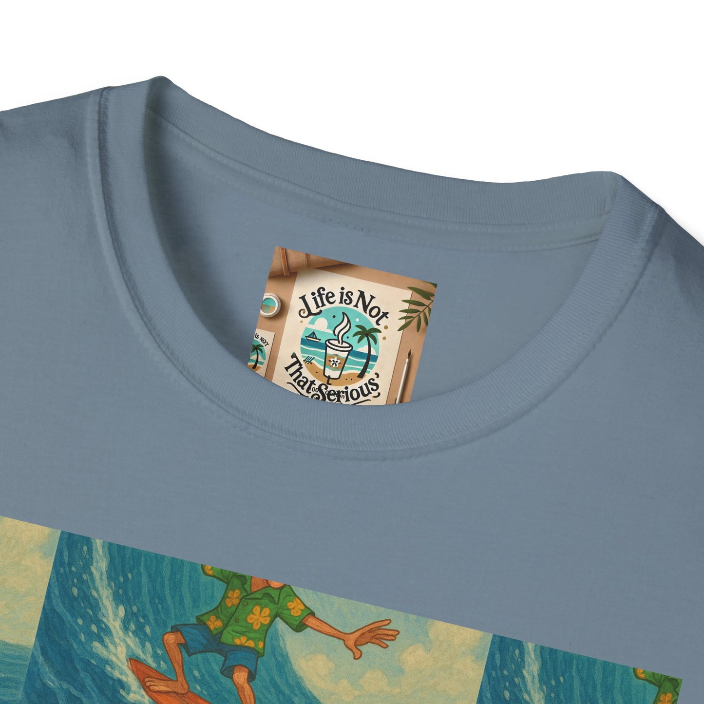 Surf Pattern T-Shirt