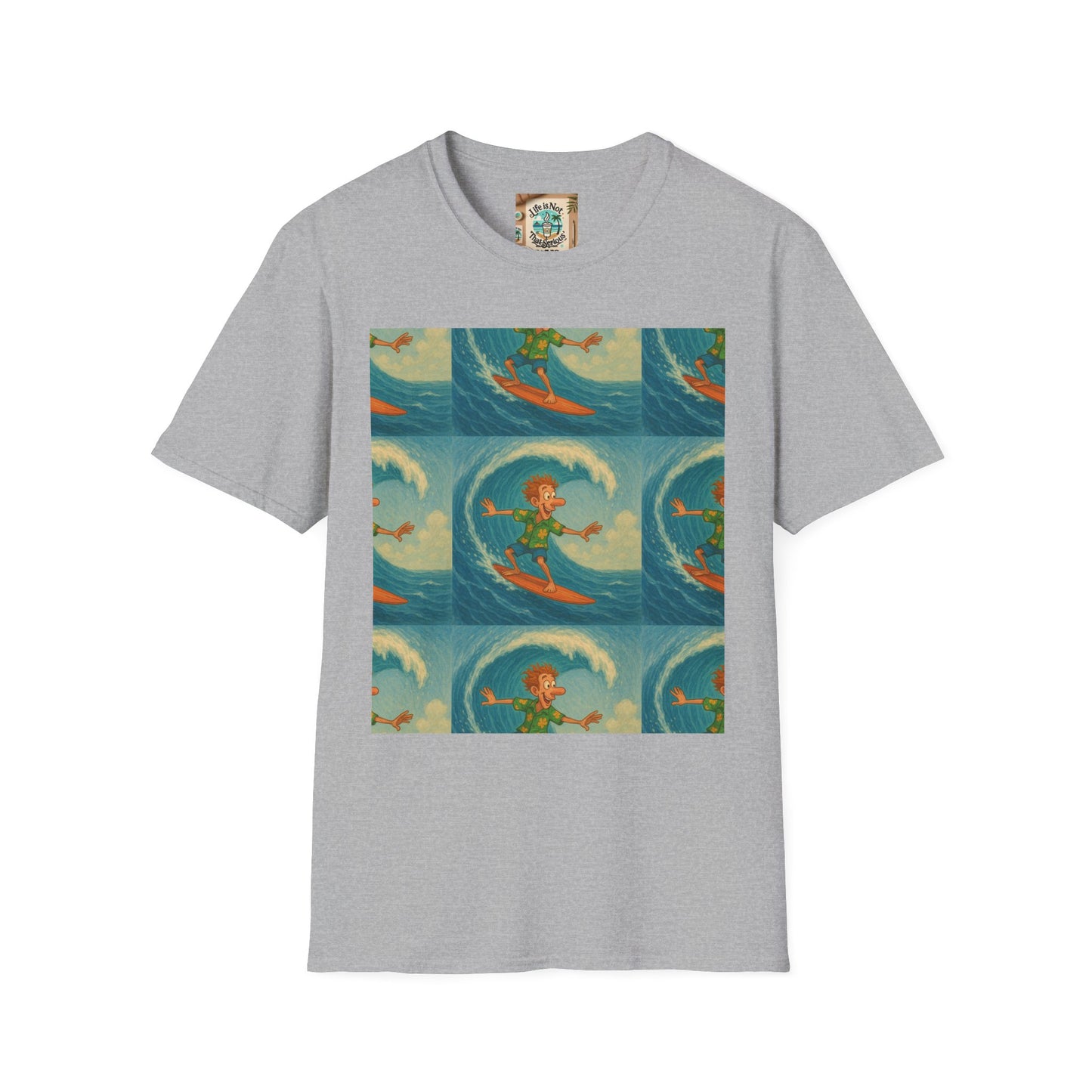 Surf Pattern T-Shirt