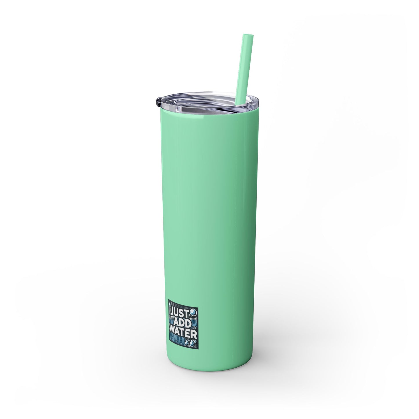 Skinny Tumbler with Straw, 20oz