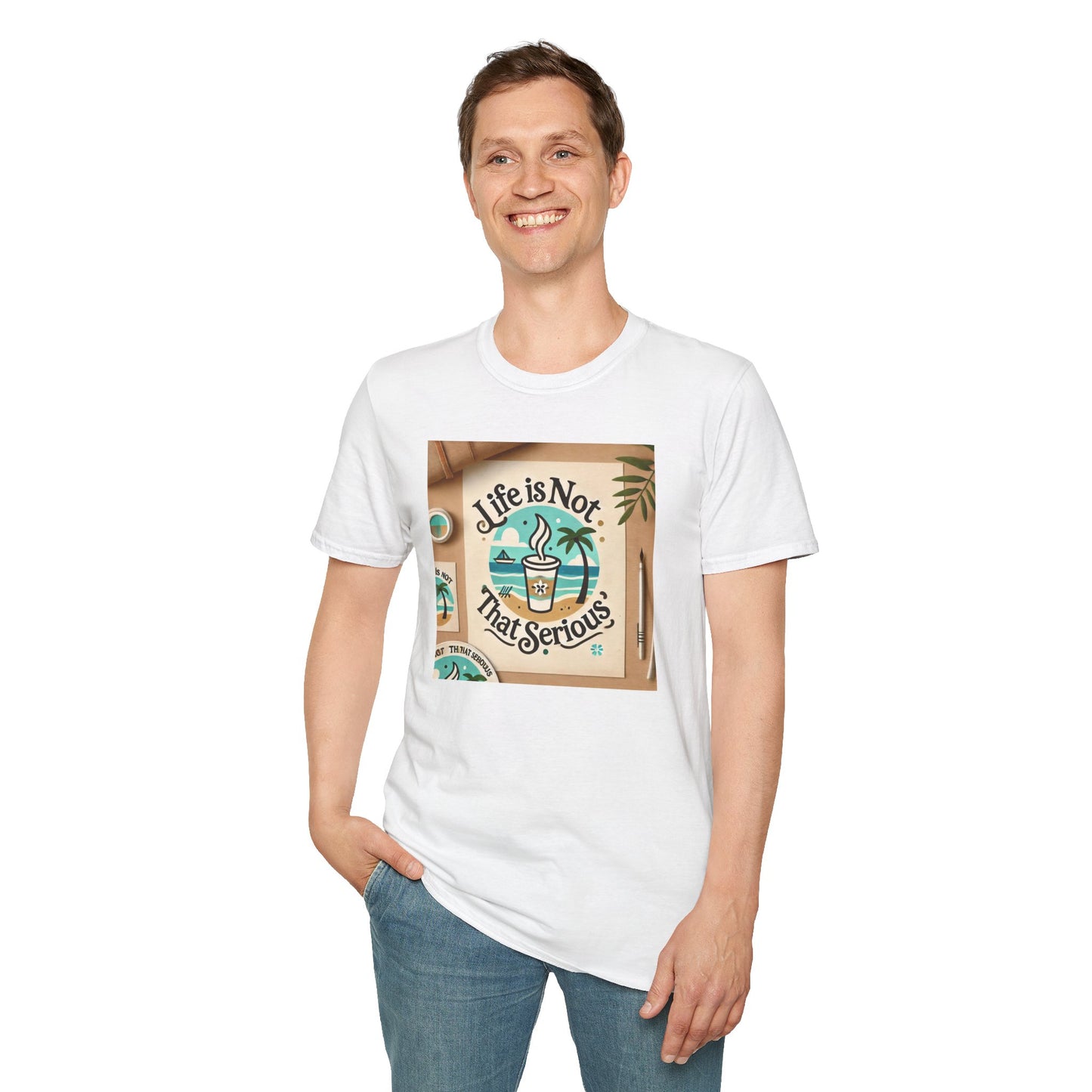 Casual Branded T-Shirt - Relax and Stress Free Lifestyle Inspiration