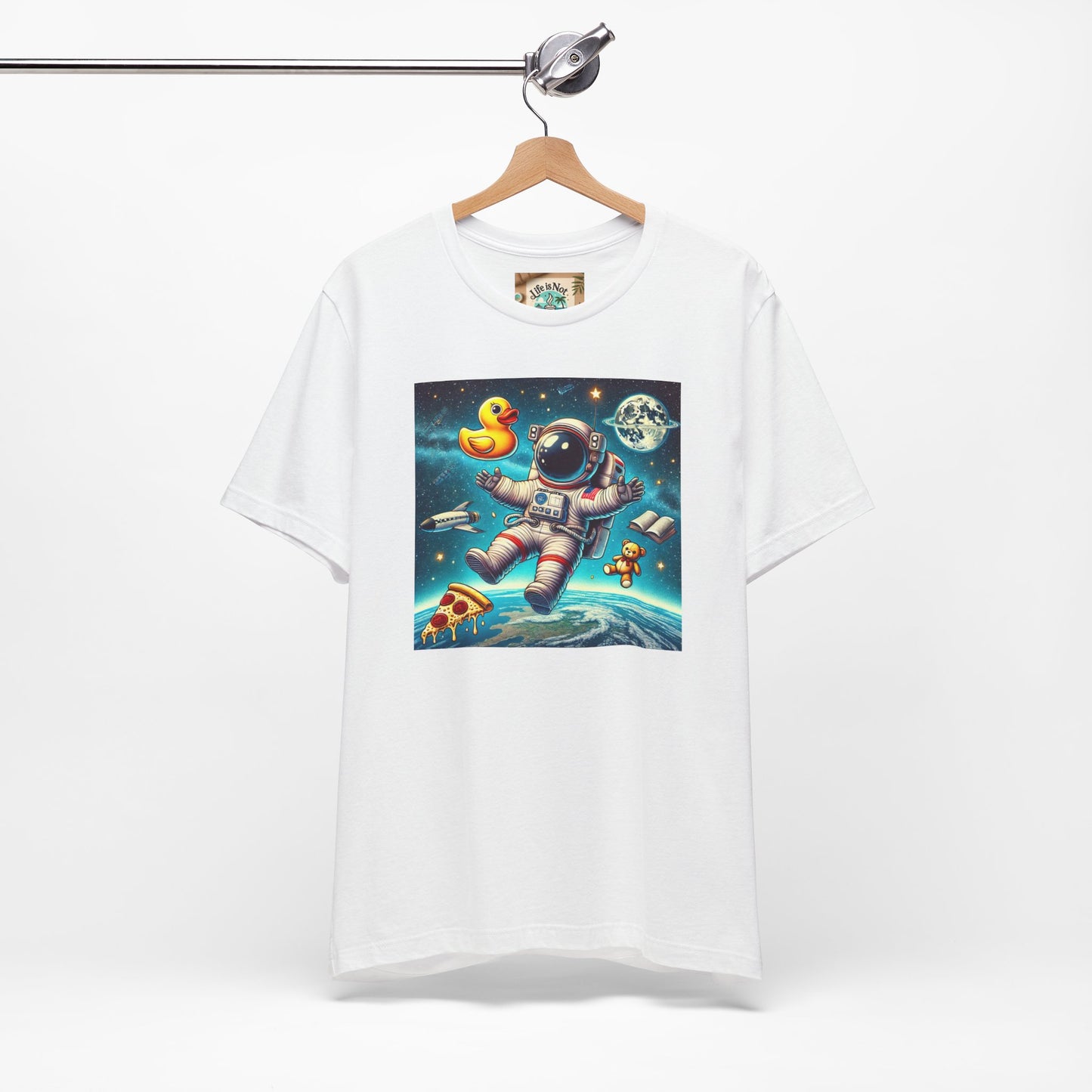 Astronaut Pizza T-Shirt