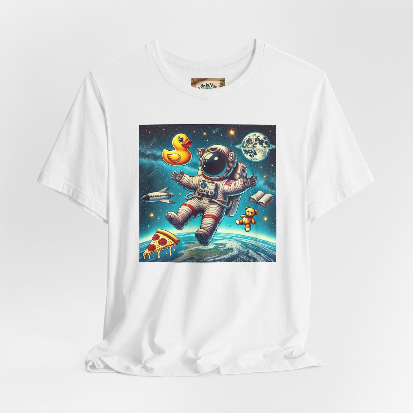 Astronaut Pizza T-Shirt