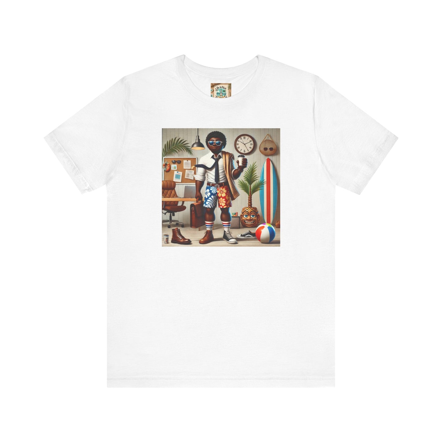 Whimsical Guy Unisex Tee - Weekend & Work