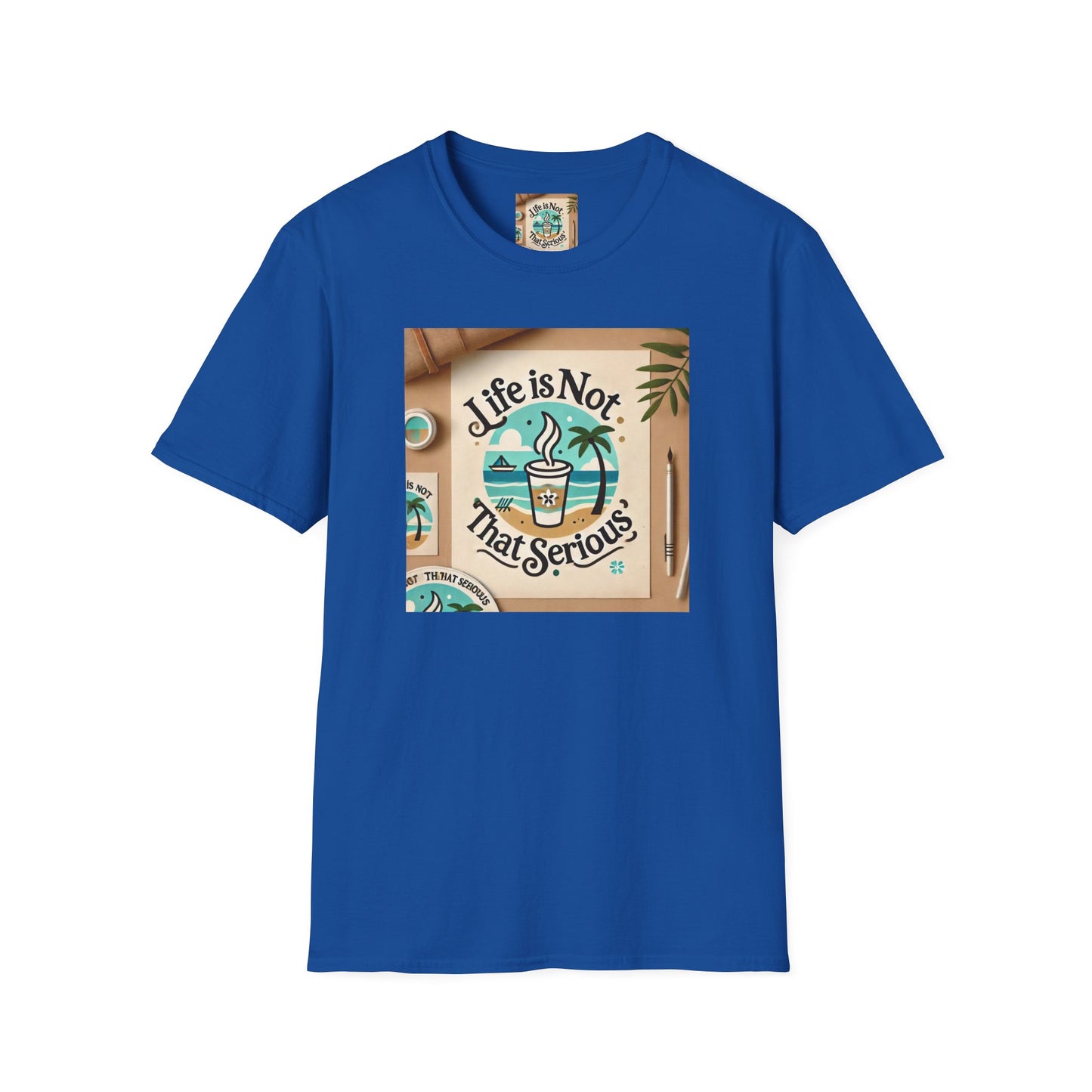 Casual Branded T-Shirt - Relax and Stress Free Lifestyle Inspiration
