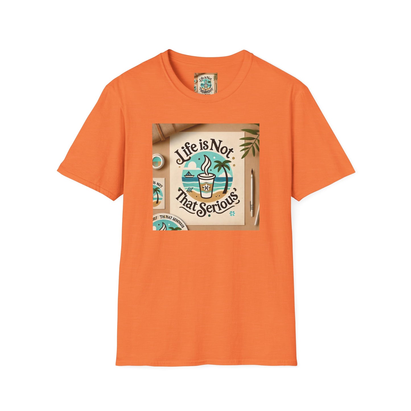 Casual Branded T-Shirt - Relax and Stress Free Lifestyle Inspiration