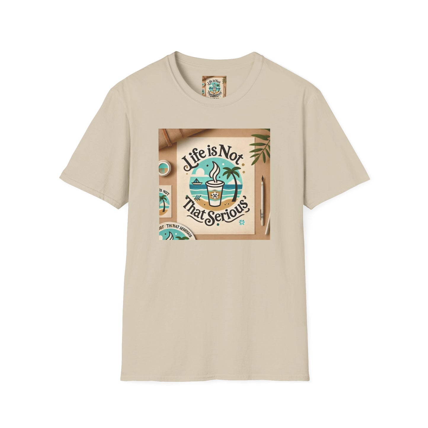 Casual Branded T-Shirt - Relax and Stress Free Lifestyle Inspiration