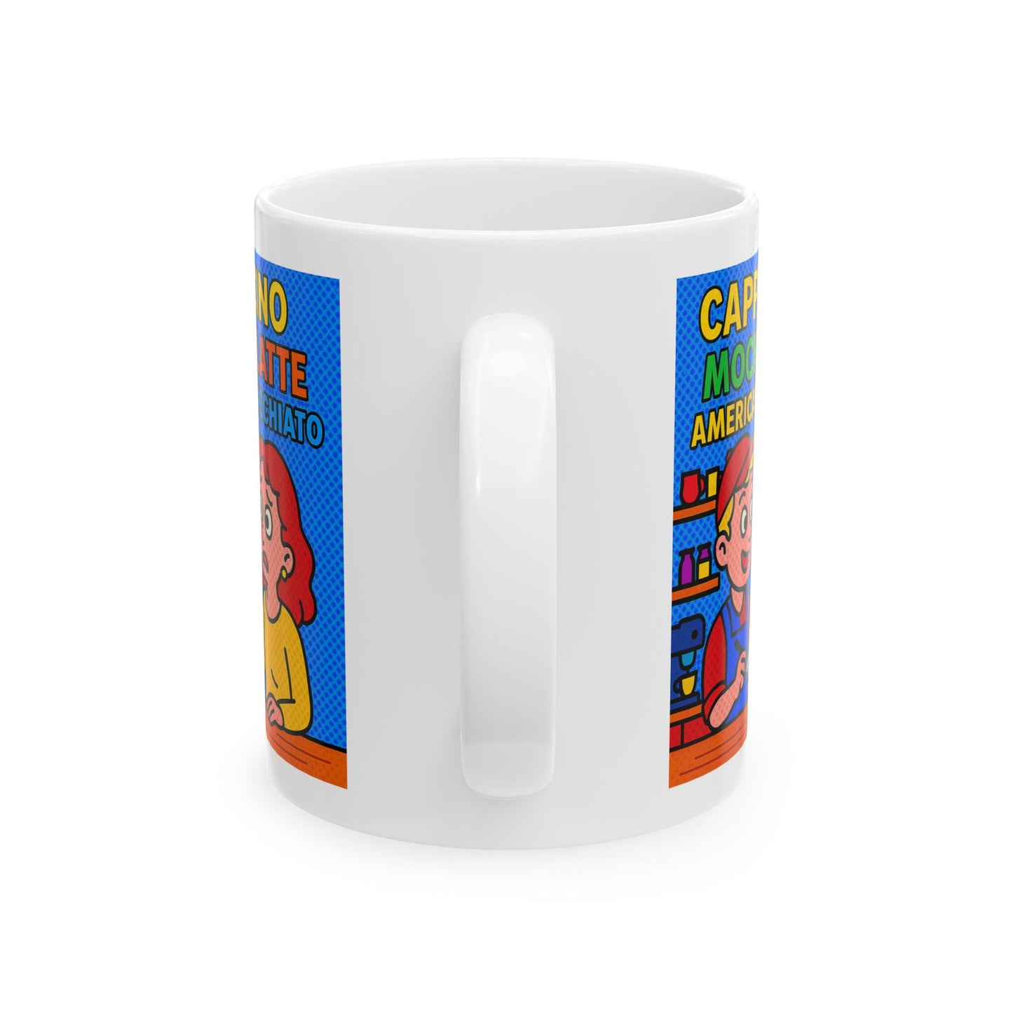 Coffee Lover Mug - Lady Confused by Coffee Choices