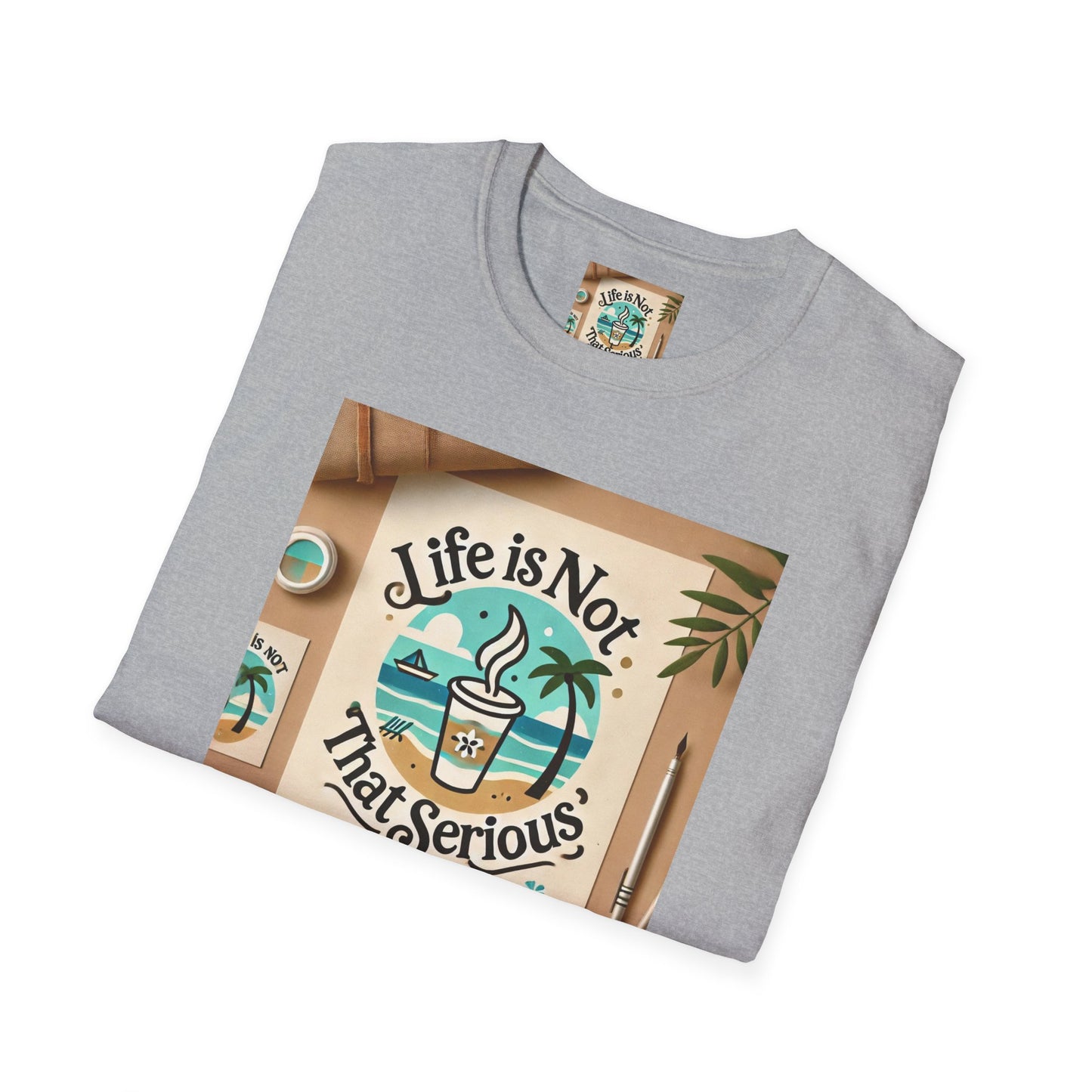 Casual Branded T-Shirt - Relax and Stress Free Lifestyle Inspiration