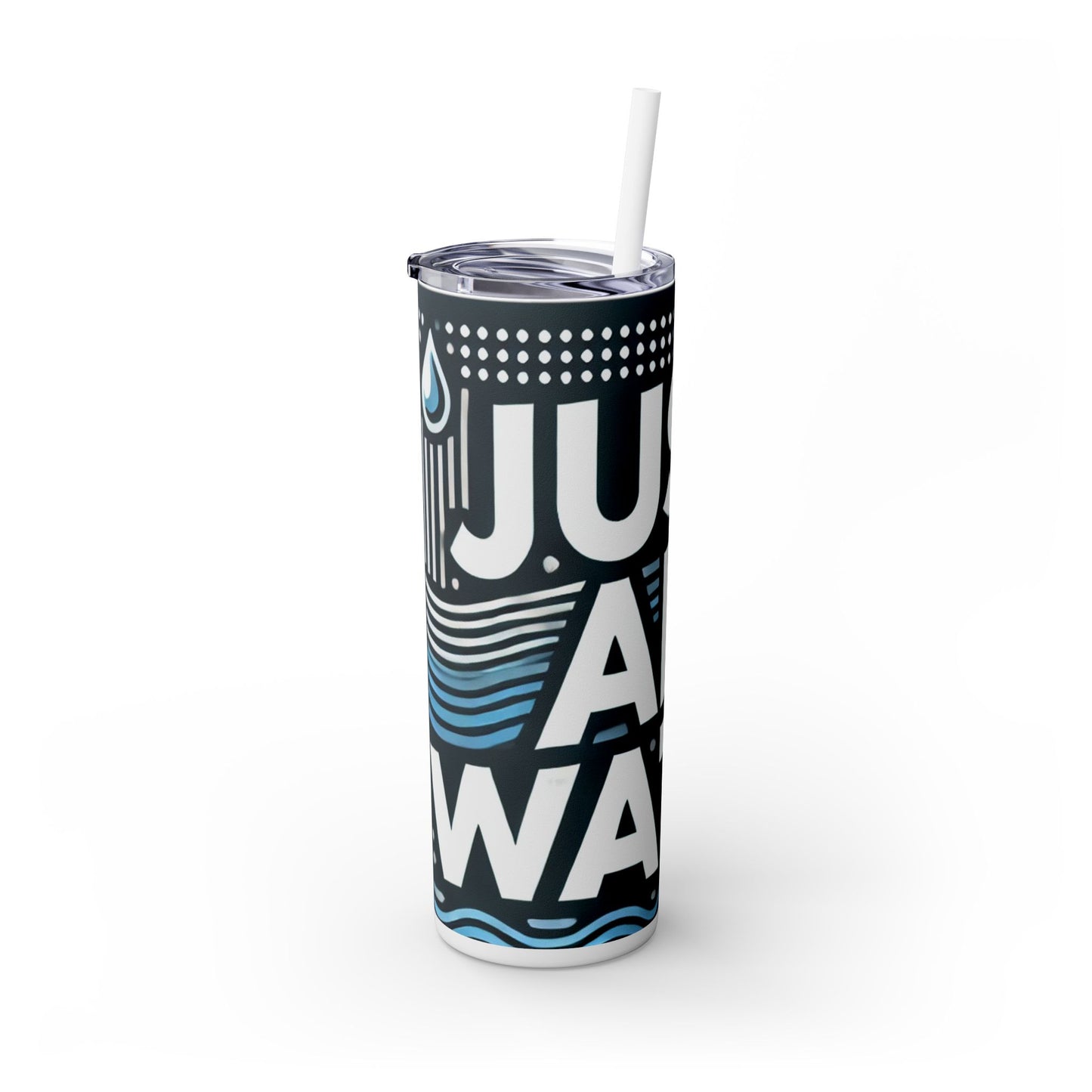 Skinny Tumbler with Straw, 20oz