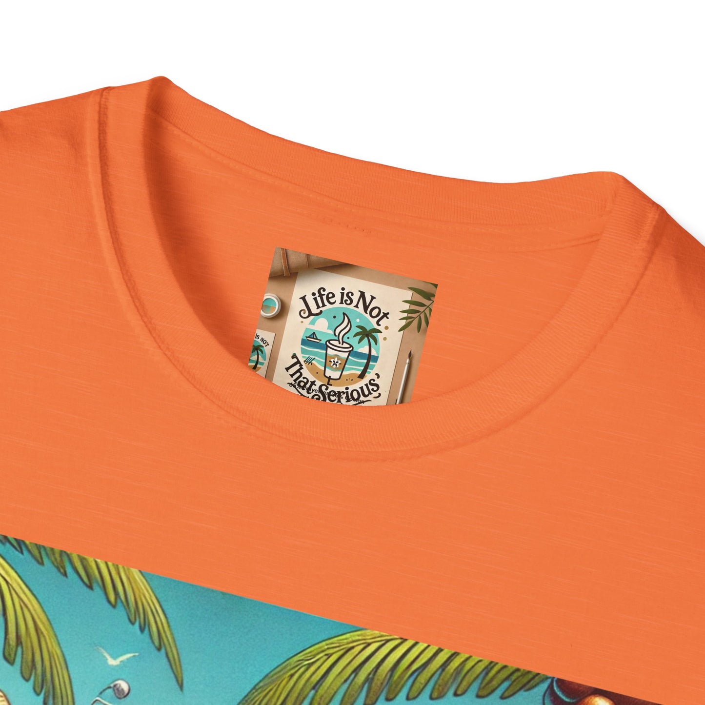Beach Lovers T-Shirt - Guy Relaxing in a Hammock at the Beach