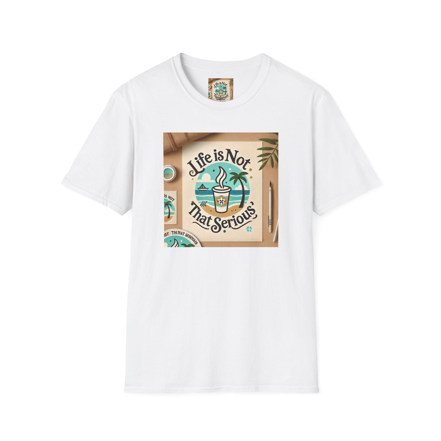 Casual Branded T-Shirt - Relax and Stress Free Lifestyle Inspiration