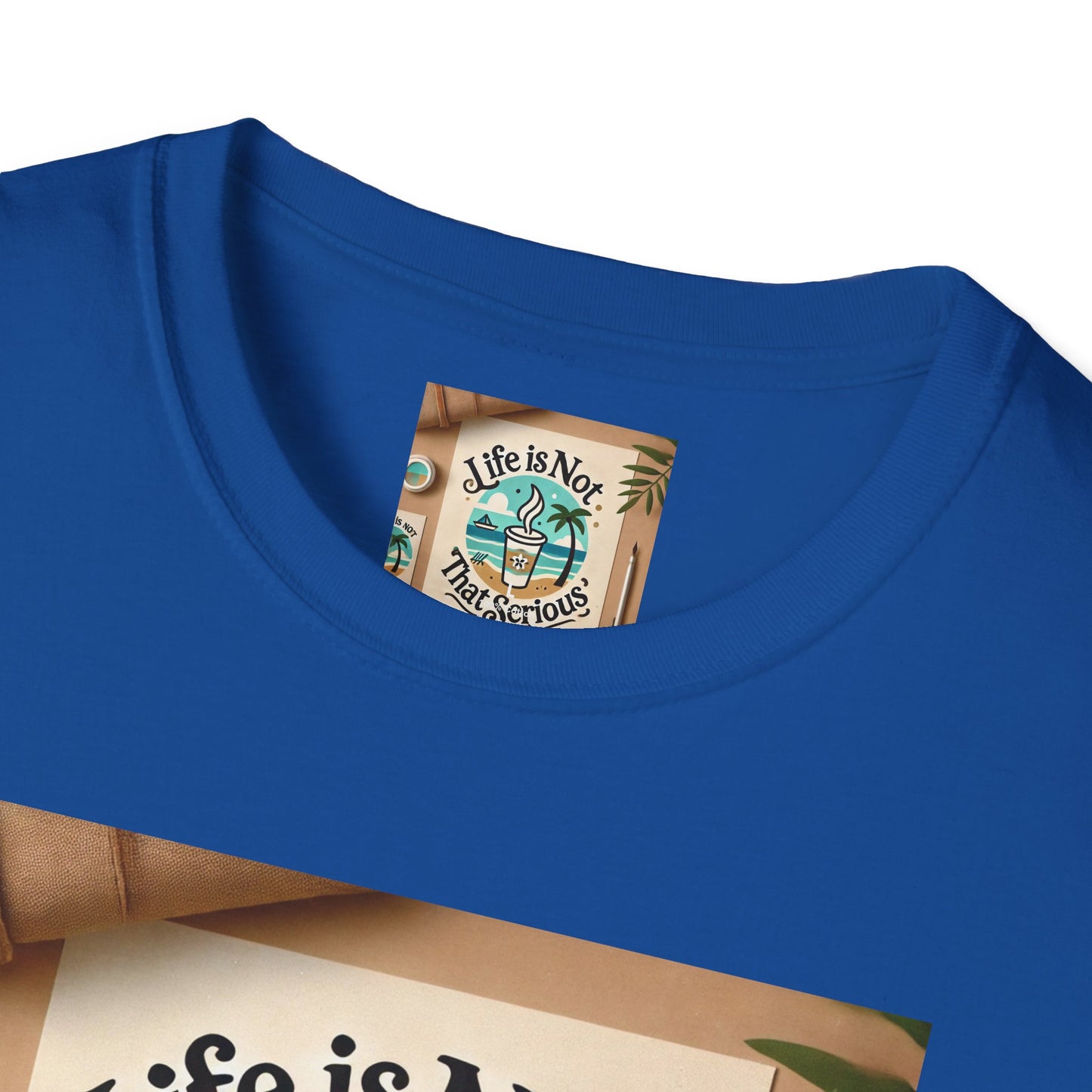 Casual Branded T-Shirt - Relax and Stress Free Lifestyle Inspiration