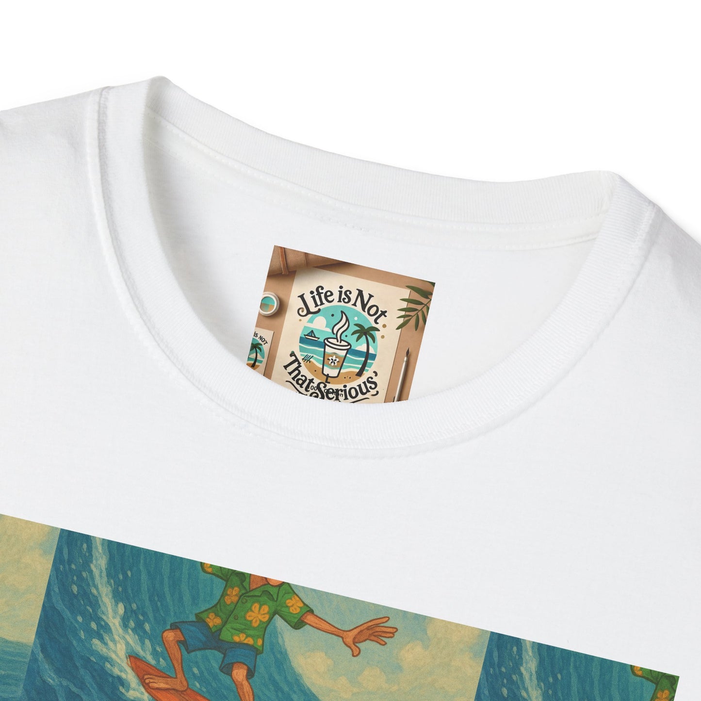 Surf Pattern T-Shirt