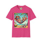 Beach Lovers T-Shirt - Guy Relaxing in a Hammock at the Beach