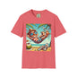 Beach Lovers T-Shirt - Guy Relaxing in a Hammock at the Beach