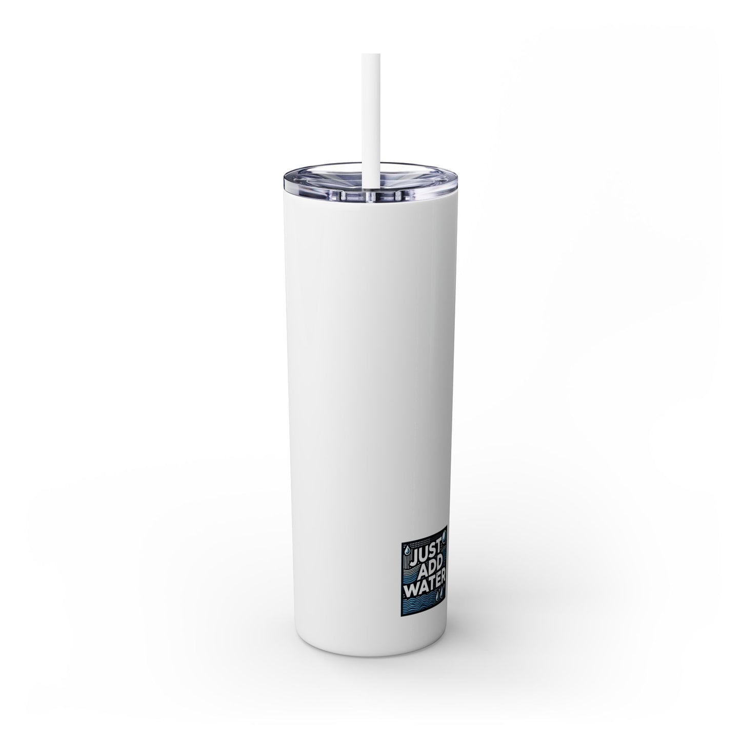 Skinny Tumbler with Straw, 20oz