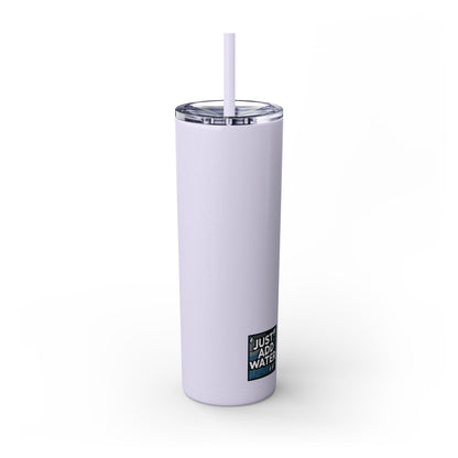 Skinny Tumbler with Straw, 20oz