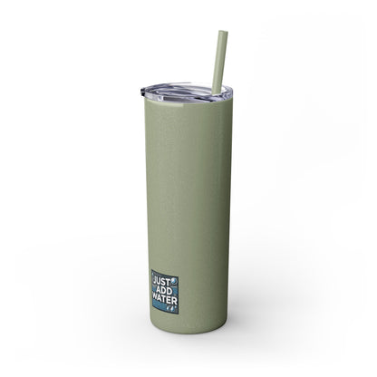 Skinny Tumbler with Straw, 20oz