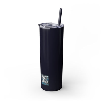 Skinny Tumbler with Straw, 20oz