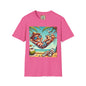 Beach Lovers T-Shirt - Guy Relaxing in a Hammock at the Beach
