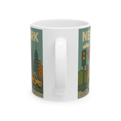 Mug - Today is a Nice Day for a Walk in New York Ceramic Mug