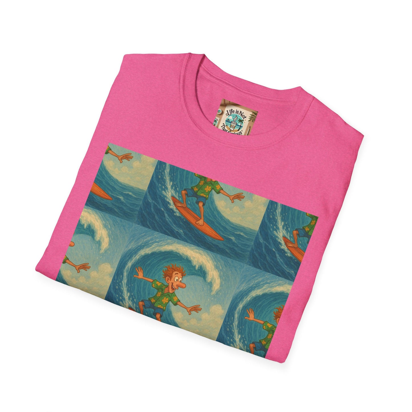 Surf Pattern T-Shirt