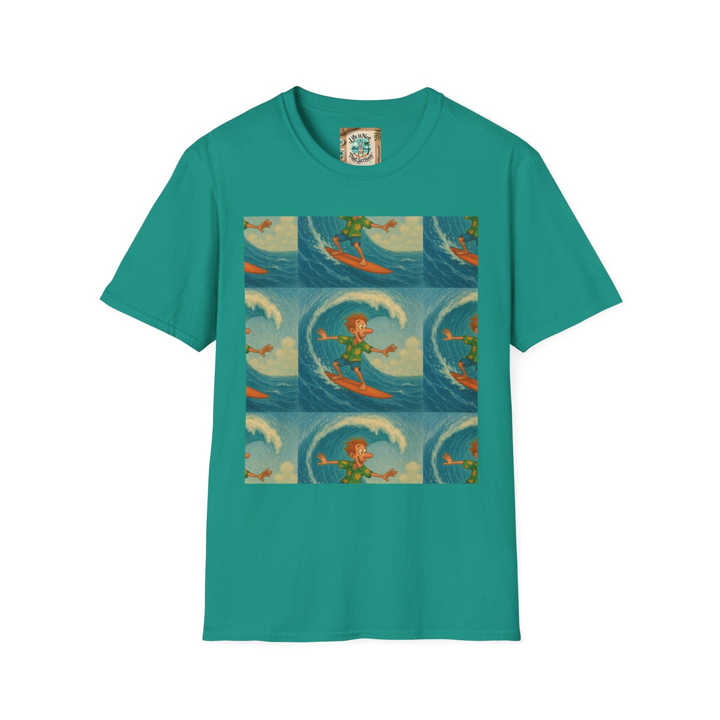Surf Pattern T-Shirt