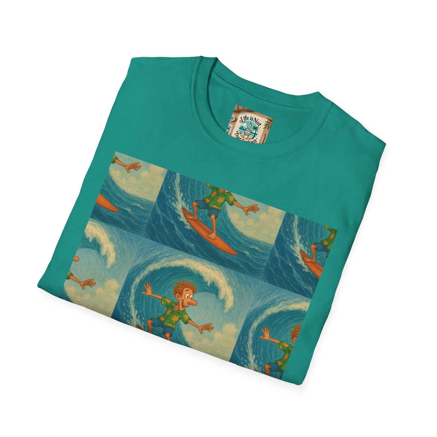 Surf Pattern T-Shirt