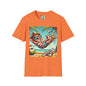 Beach Lovers T-Shirt - Guy Relaxing in a Hammock at the Beach