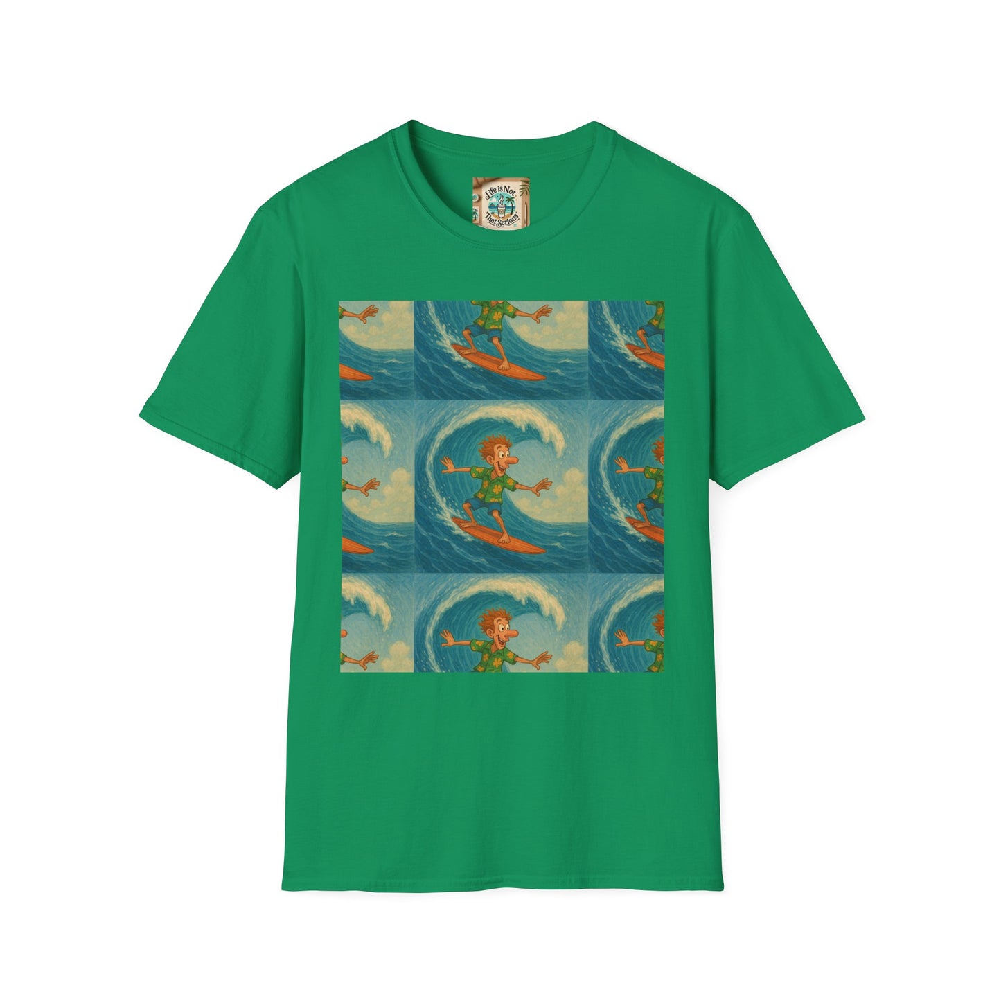 Surf Pattern T-Shirt