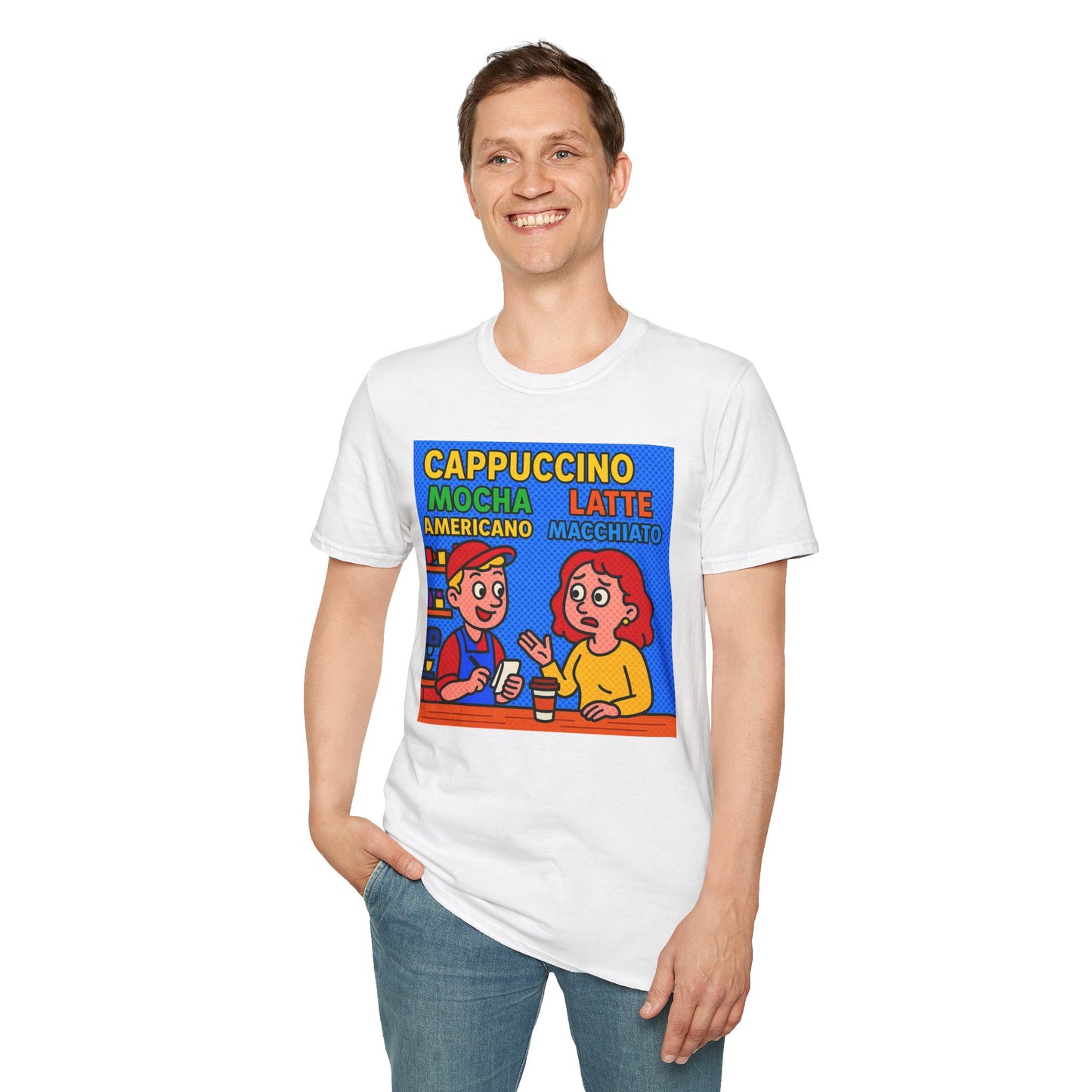 Coffee Lovers T-Shirt, Fun Drink Graphic Tee, Gift for Baristas, Casual Wear, Cozy Apparel, Perfect for Coffee Days