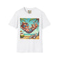 Beach Lovers T-Shirt - Guy Relaxing in a Hammock at the Beach