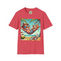 Beach Lovers T-Shirt - Guy Relaxing in a Hammock at the Beach