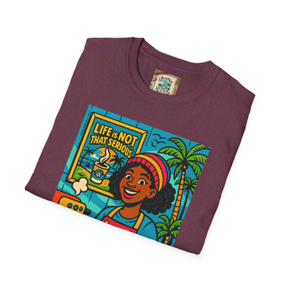 Coffee Barista Unisex T-Shirt - Nice Barista Making Coffee Design